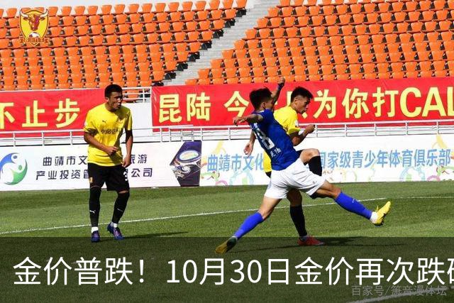 金价普跌！10月30日金价再次跌破1200元
